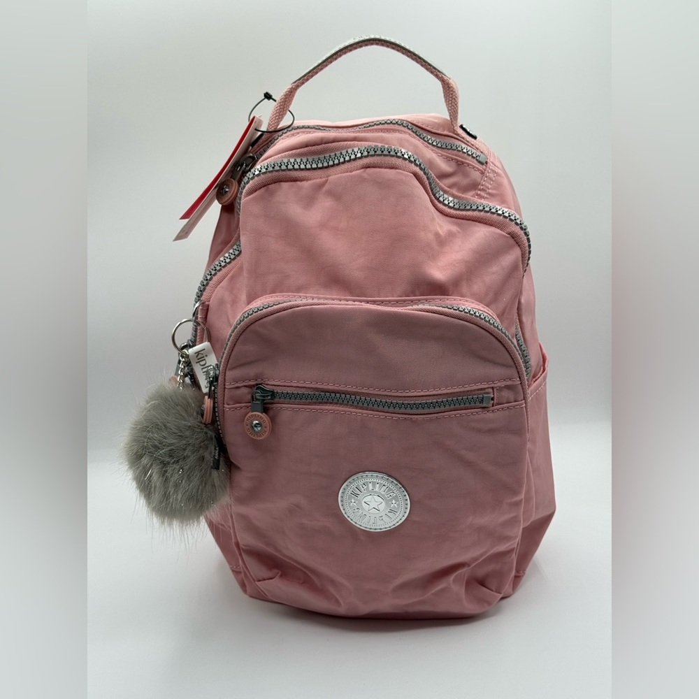 Kipling Seoul Small Tablet Backpack Bridal Rose - Picture 11 of 17